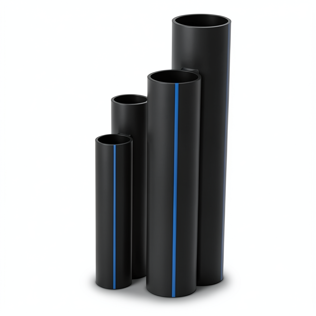 HDPE Pipes SDR 13.6 Outside Diameter 40 mm Thickness 3 mm Black