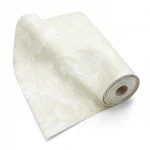 Italian patterned wallpaper, size 10 m x 0.53 m, creamy color, model 73503 