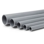 UPVC Pipes Nominal Pressure 2 Bar Outside Diameter 180 mm Thickness 1.8 mm Gray