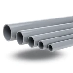 UPVC Pipes Nominal Pressure 2 Bar Outside Diameter 200 mm Thickness 1.8 mm Gray