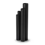 HDPE Pipes SDR 17.6 Outside Diameter 75 mm Thickness 4.3 mm Black