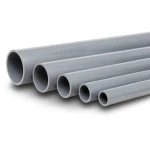 UPVC Pipes Nominal Pressure 2 Bar Outside Diameter 225 mm Thickness 1.8 mm Gray