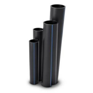 مواسير HDPE SDR 11 قطر خارجي 280 مم سمك 25.4 مم لون أسود