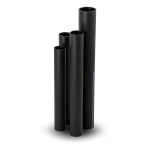 HDPE Pipes SDR 11 Outside Diameter 315 mm Thickness 28.6 mm Black