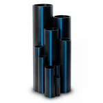 Sappco HDPE Pipes PE 100 Pressure 6 Bar Outside Diameter 63 mm Thickness 2.5 mm Black Color