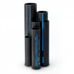 Sappco HDPE Pipes PE 100 Pressure 6 Bar Outside Diameter 75 mm Thickness 2.9 mm Black Color