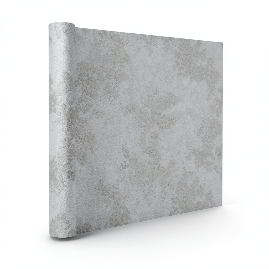 Italian Wall Decoration 10m x 1.06m Gray Color, Model 81533