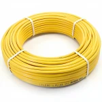 أنابيب HDPE نيبروبلاست PE 100 ضغط 16 بار قطر خارجي 125 مم سمك 11.4 مم لون أصفر 