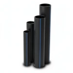 HDPE Pipes SDR 13.6 Outside Diameter 20 mm Thickness 1.8 mm Black