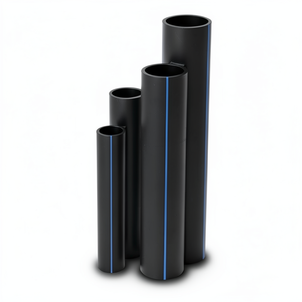HDPE Pipes SDR 13.6 Outside Diameter 20 mm Thickness 1.8 mm Black