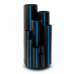 Sappco HDPE Pipes PE 100 Pressure 6 Bar Outside Diameter 140 mm Thickness 5.4 mm Black Color