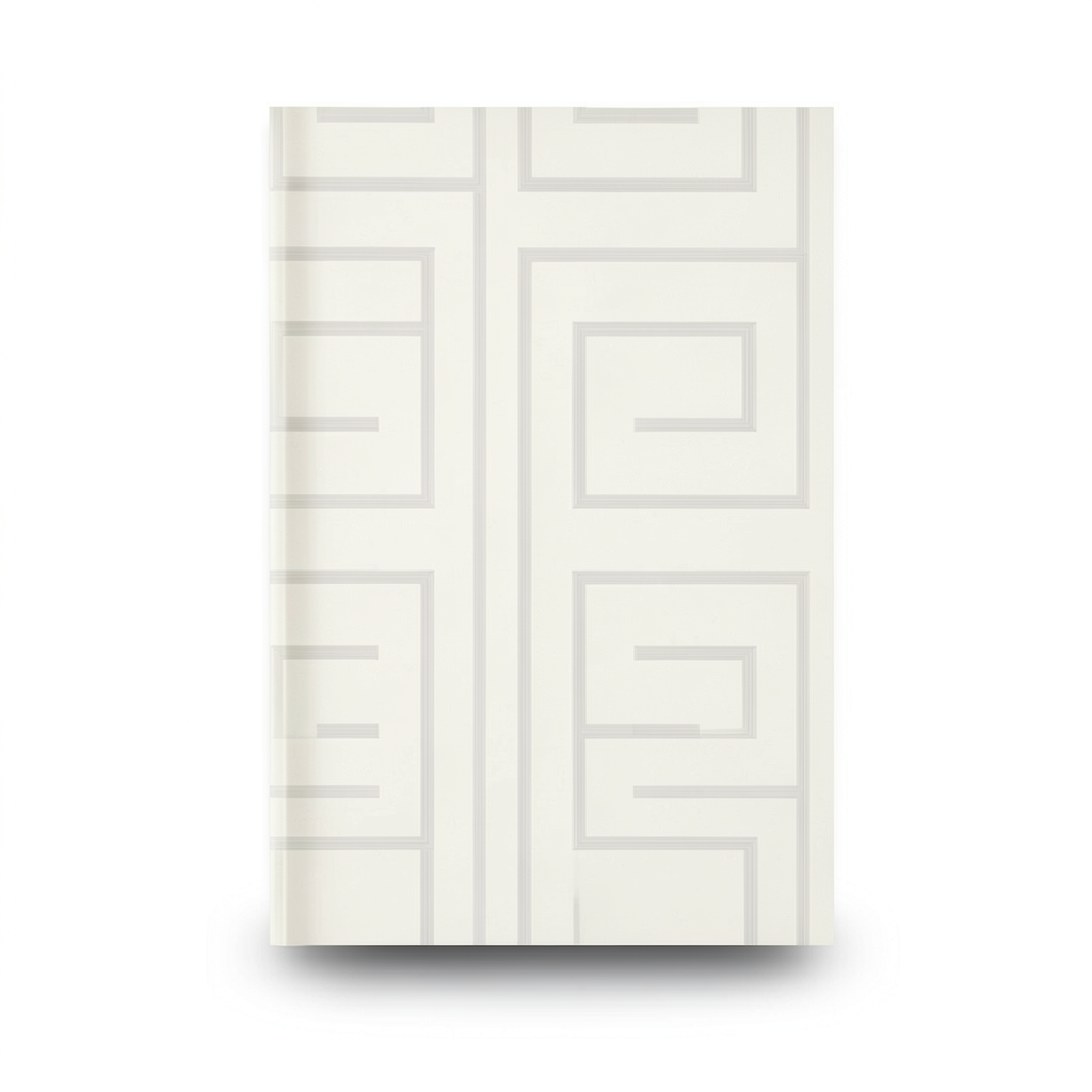 Geometric Wallpaper Creamy Color 10m x 0.70m, Model Z76021