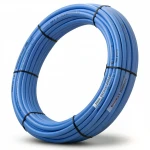 أنابيب HDPE  نيبروبلاست PE 100 ضغط 10 بار قطر خارجي 40 مم سمك 2.4 مم لون ازرق   