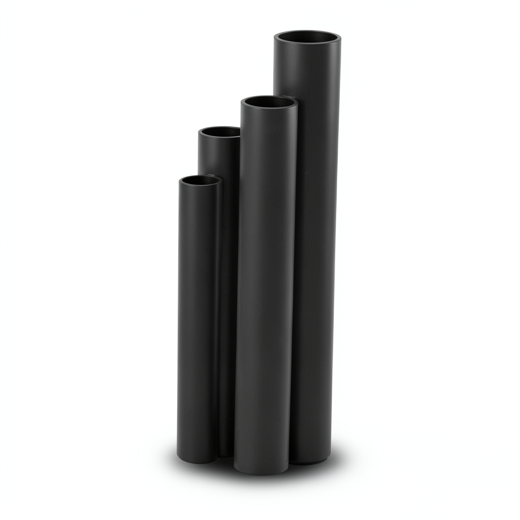 مواسير HDPE SDR 13.6 قطر خارجي 40 مم سمك 3 مم لون أسود