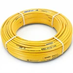 أنابيب HDPE نيبروبلاست PE 100 ضغط 16 بار قطر خارجي 20 مم سمك 1.9 مم لون أصفر 