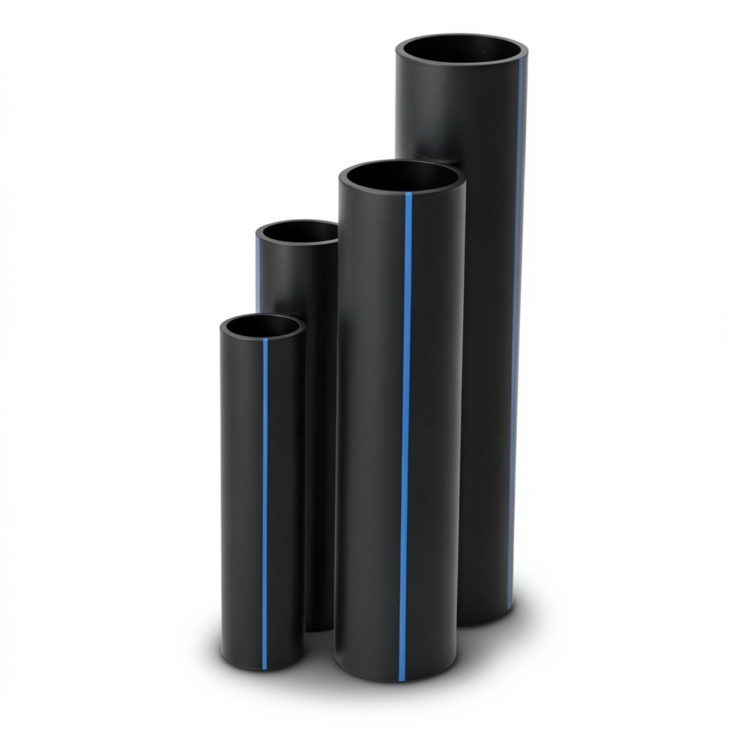 HDPE Pipes SDR 13.6 Outside Diameter 50 mm Thickness 3.7 mm Black
