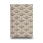 Geometric Wallpaper Light Brown 10m x 0.70m, Model Z76016