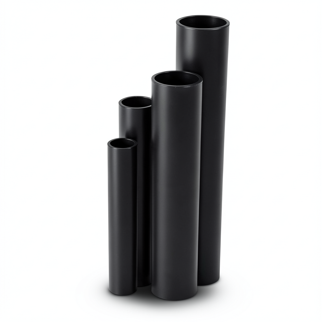 Al-Jawdah HDPE Pipes SDR 13.6 Outside Diameter 63 mm Thickness 4.7 mm Black