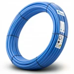 أنابيب HDPE  نيبروبلاست PE 80 ضغط 8 بار قطر خارجي 40 مم سمك 2.4 مم لون ازرق   
