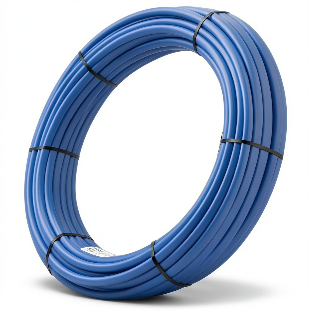 HDPE Pipes PE 100 Pressure 20 Bar Diameter 32 mm Thickness 3.6 mm Blue | NEPROPLAST