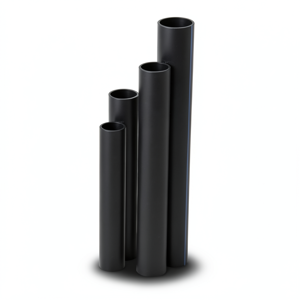 مواسير HDPE SDR 17.6 قطر خارجي 32 مم سمك 1.8 مم لون أسود