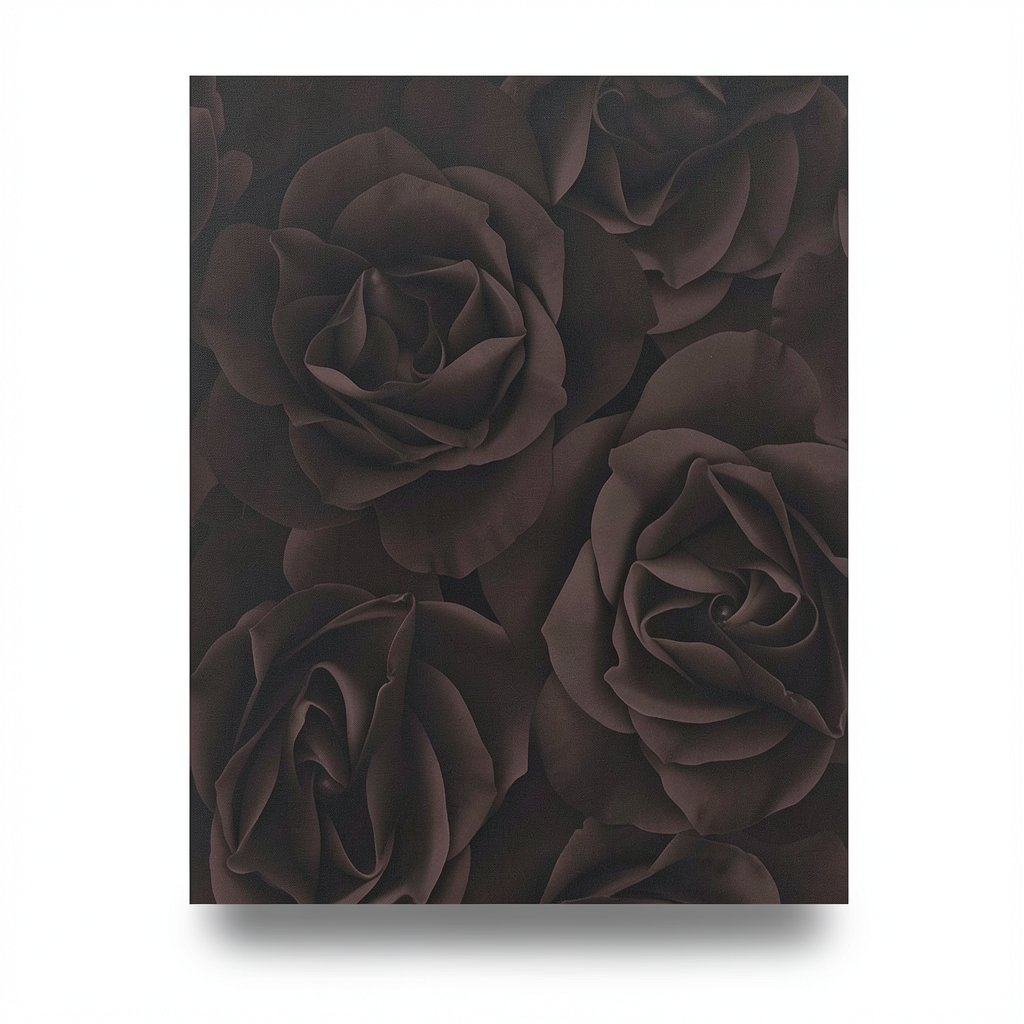 German Wall Decoration 10m x 0.53m Dark Brown, Model 525618
