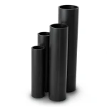 HDPE Pipes SDR 17.6 Outside Diameter 75 mm Thickness 4.3 mm Black