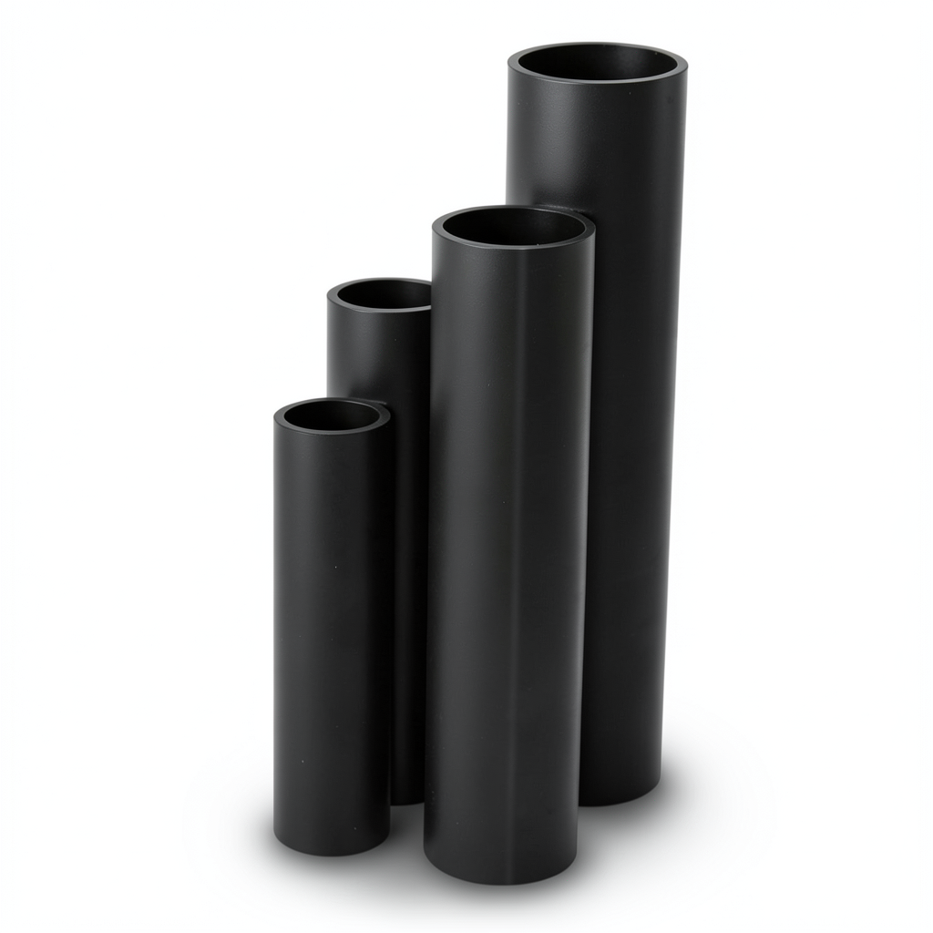 HDPE Pipes SDR 17.6 Outside Diameter 75 mm Thickness 4.3 mm Black