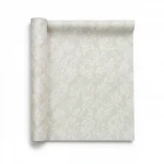 Italian patterned wall Covering, size 10 m x  0.53 m, beige color, model 73510 