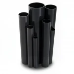 UPVC Pipes Modern Technology Nominal Pressure 11  Bar Size 1 ½ inch Thickness 1.85  mm Black Colour