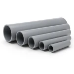 UPVC Pipes Nominal Pressure 2 Bar Outside Diameter 800 mm Thickness 6.4 mm Gray