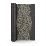 Patterned Wallpaper 10 m x 0.70 m Dark Brown, Model 14008