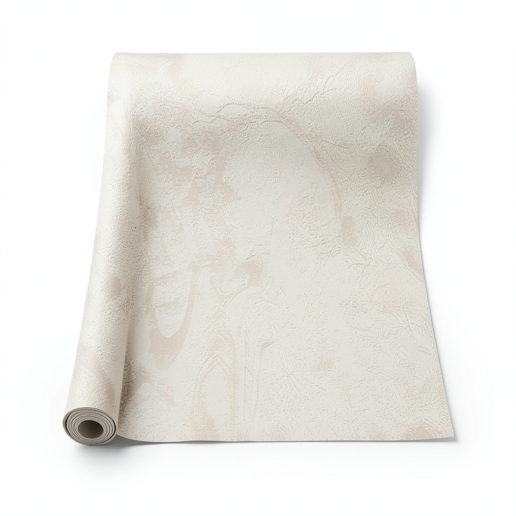 Italian Wallpaper Patterned Design 10m x 0.70m Light Beige
