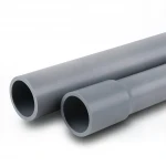مواسير بلاستيك UPVC الوطنى ضغط 10 بار  قطر خارجي 180 مم سمك 8.60 مم لون رمادي