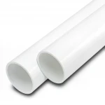 مواسير بلاستيك UPVC الوطني  مقاس   1/2 1 إنش سمك 3.7 مم لون أبيض