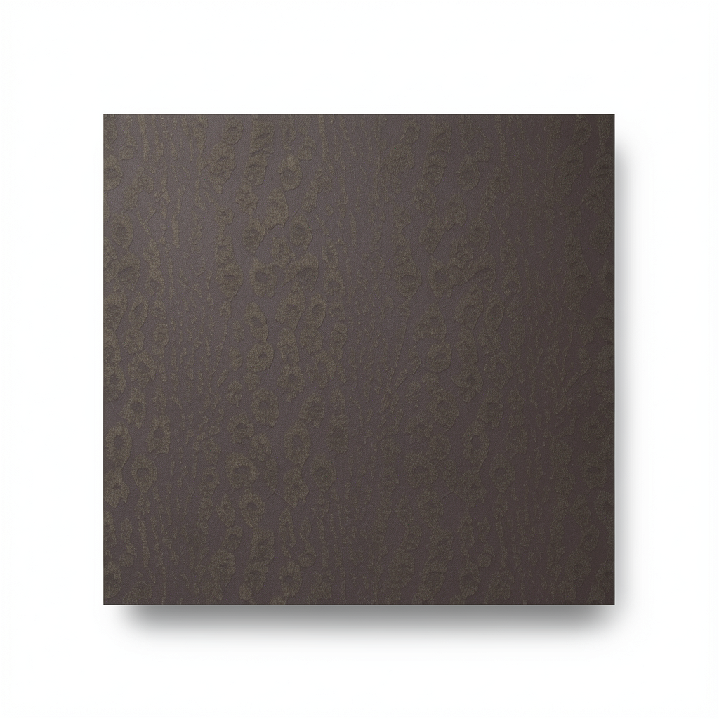 Patterned Wallpaper 10 m x 0.70 m Dark Brown, Model 14014