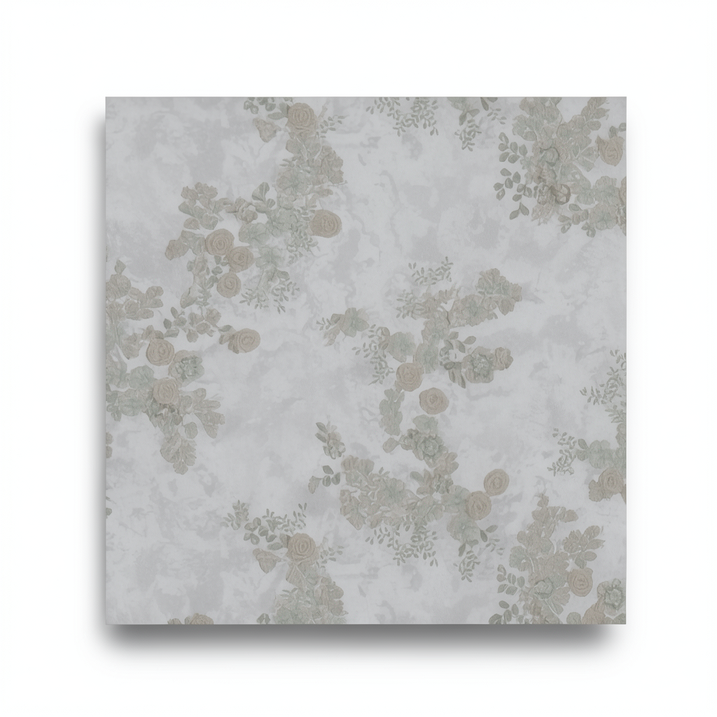 Italian Wall Decoration 10m x 1.06m Gray Color, Model 81533