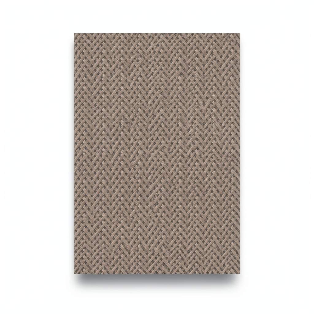 German Wall Covering 10m x 0.53m Brown Color, Model 10209-02