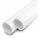 مواسير بلاستيك UPVC الوطني  مقاس   1/2 إنش سمك 3.7 مم لون أبيض