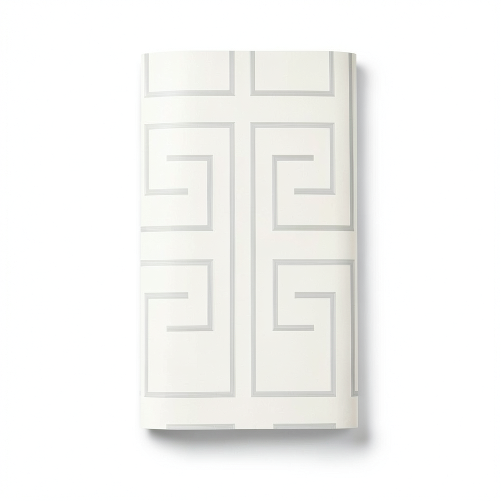 Geometric Wallpaper Creamy Color 10m x 0.70m, Model Z76021