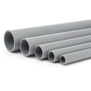 UPVC Pipes Nominal Pressure 6 Bar Outside Diameter 63 mm Thickness 1.9 mm Gray