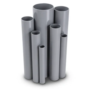UPVC Pipes Nominal Pressure 10 Bar Outside Diameter 450 mm Thickness 21.5 mm Gray
