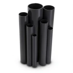 مواسير UPVC ضغط اسمي 4 بار قطر خارجي 355 مم سمك 7 مم لون اسود