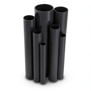 UPVC Pipes Nominal Pressure 4 Bar Outside Diameter 355 mm Thickness 7 mm Black