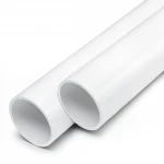 مواسير بلاستيك UPVC الوطني  مقاس   1/4 1 إنش سمك 4.8 مم لون أبيض