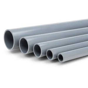 UPVC Pipes Nominal Pressure 6 Bar Outside Diameter 140 mm Thickness 4.1 mm Gray Color