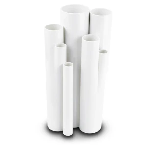 UPVC Pipes Nominal Pressure 10 Bar Outside Diameter 355 mm Thickness 16.9 mm White