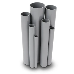UPVC Pipes Nominal Pressure 10 Bar Outside Diameter 355 mm Thickness 16.9 mm Gray