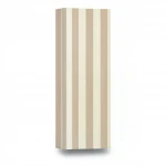 Striped wallpaper, beige color, length 10 m, width 0.53 m, model 10290-02