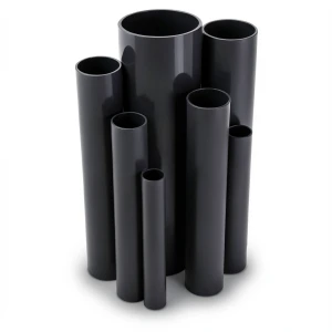 UPVC Pipes Nominal Pressure 10 Bar Outside Diameter 355 mm Thickness 16.9 mm Black
